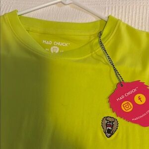 Mad Chuck Lime Green T-Shirt